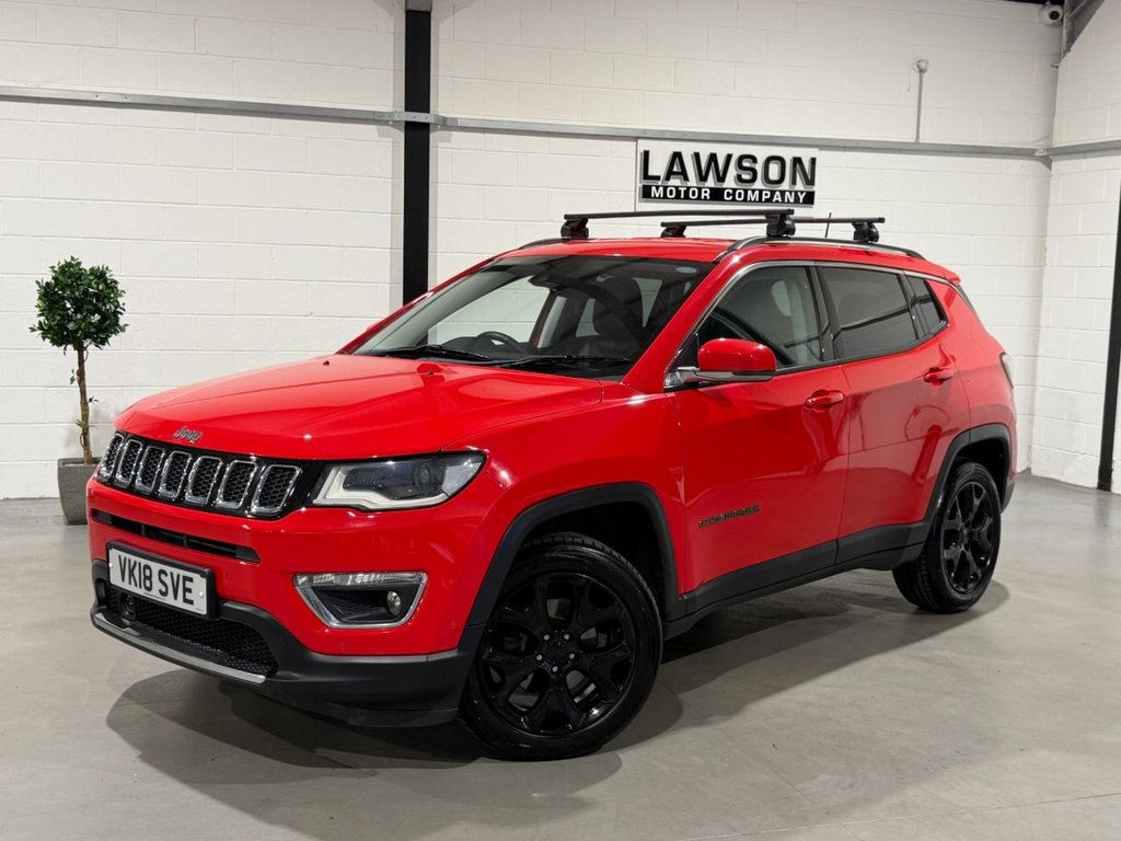 USED 2018 18 JEEP COMPASS 1.4T MultiAirII Limited SUV 5dr Petrol Manual Euro 6 (s/s) (140 ps) 
