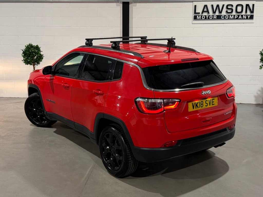 USED 2018 18 JEEP COMPASS 1.4T MultiAirII Limited SUV 5dr Petrol Manual Euro 6 (s/s) (140 ps) 