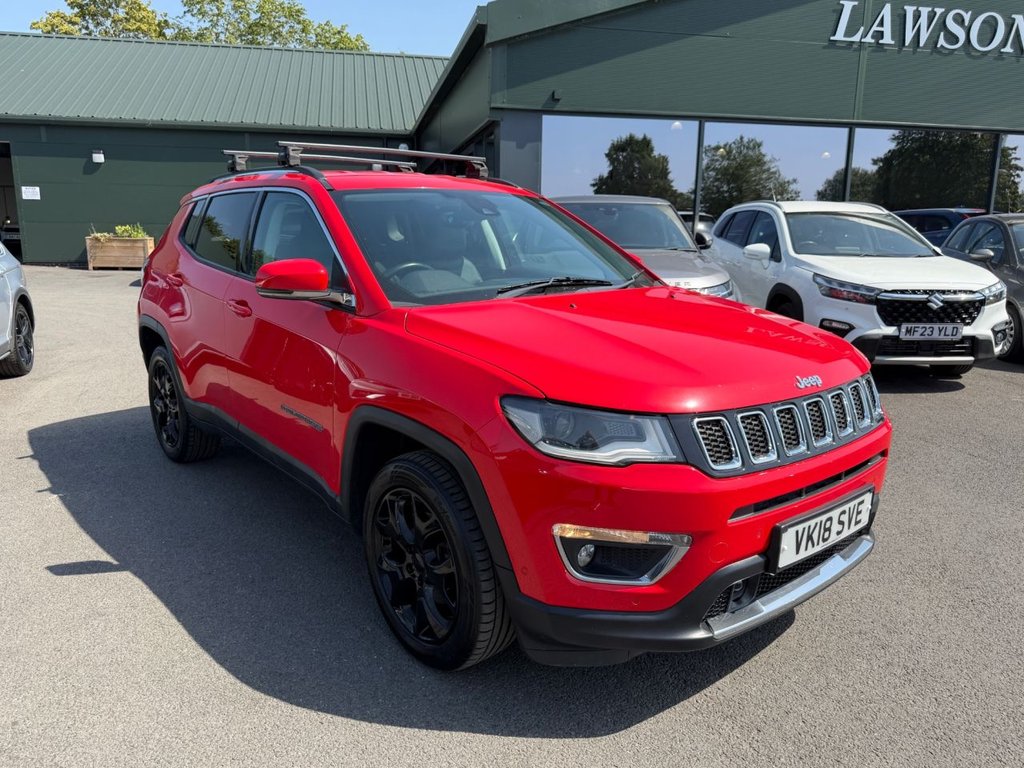 USED 2018 18 JEEP COMPASS 1.4T MultiAirII Limited SUV 5dr Petrol Manual Euro 6 (s/s) (140 ps) 