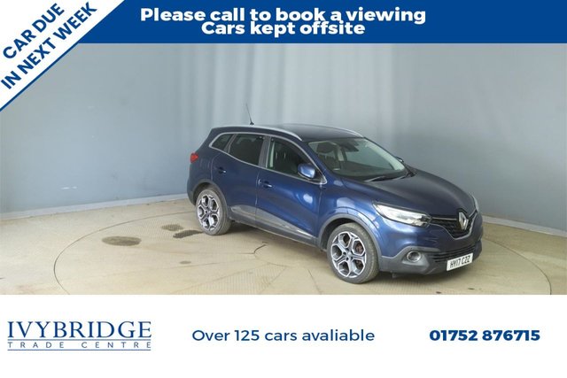 2017 RENAULT KADJAR 1.5 dCi Dynamique S Nav SUV 5dr Diesel EDC Euro 6 (s/s) (110 ps) £7995.00