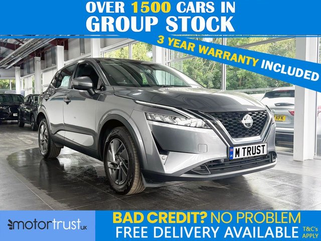 View our Nissan Qashqai 1.3 DIG-T MHEV Acenta Premium SUV 5dr Petrol Hybrid Manual Euro 6 (s/s) (140 ps) FULL S/H! 1 FORMER OWNER!