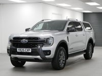 USED 2025 25 FORD RANGER 2.0 EBL 205 BHP WILDTRAK 4WD AUTOMATIC GLAZED CANOPY  NEW SHAPE | CANOPY | SAT NAV | LEATHER