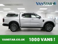 USED 2025 25 FORD RANGER 2.0 EBL 205 BHP WILDTRAK 4WD AUTOMATIC GLAZED CANOPY  NEW SHAPE | CANOPY | SAT NAV | LEATHER