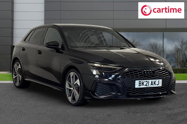 View our Audi A3 2.0 TDI 35 Edition 1 Sportback 5dr Diesel S Tronic Euro 6 (s/s) (150 ps) Rear Parking Sensors, Audi Smartphone Interface, Extended Ambient Lighting Pack, LED Interior Light Package, Black Styling Pack