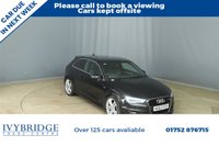 USED 2012 62 AUDI A3 2.0 TDI S line Hatchback 3dr Diesel Manual Euro 5 (s/s) (150 ps) &pound;20 TAX+MOT MARCH 2027