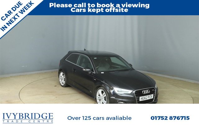 2012 AUDI A3 2.0 TDI S line Hatchback 3dr Diesel Manual Euro 5 (s/s) (150 ps) £5995.00