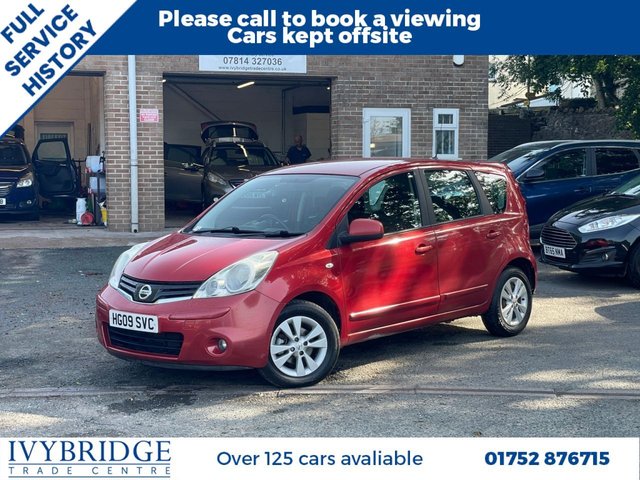 2009 NISSAN NOTE 1.6 16V Acenta Hatchback 5dr Petrol Auto Euro 4 (110 ps) &pound;3995.00