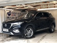 USED 2022 22 MG MG HS 1.5 T-GDI 16.6kWh Exclusive SUV 5dr Petrol Plug-in Hybrid Auto Euro 6 (s/s) (258 ps)+2 KEYS+FSH+1 FORMER KEEPER+CAMERA+NAV+BLACK&RED FULL LEATHER HEATED SEATS+PANORAMIC SUNROOF+BLUETOOTH+MEDIA+UPGRADED SOUND SYSTEM+ALLOYS+CRUISE+PARKING SENSORS+ 2 KEYS+FSH+1 FORMER KEEPER+CAMERA+NAV+BLACK&RED FULL LEATHER HEATED SEATS+PANORAMIC SUNROOF+BLUETOOTH+MEDIA+UPGRADED SOUND SYSTEM+ALLOYS+CRUISE+PARKING SENSORS+HPI CLEAR