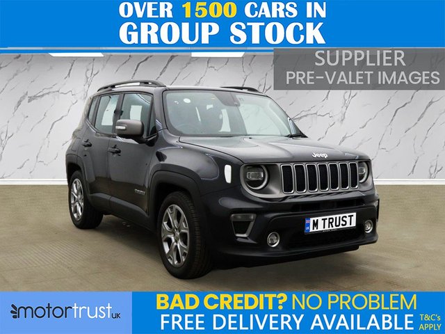 View our Jeep Renegade 1.3 GSE T4 Limited SUV 5dr Petrol DDCT Euro 6 (s/s) (150 ps) F/S/H! 1 OWNER!