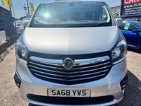 USED 2018 68 VAUXHALL VIVARO 1.6 CDTi 2900 BiTurbo ecoTEC Limited Edition Nav Panel Van 5dr Diesel Manual L2 H1 Euro 6 (s/s) (125 ps) LOVELY EXAMPLE, WITH A FULL SERVICE HISTORY AND NO VAT AND LONG WHEEL BASE