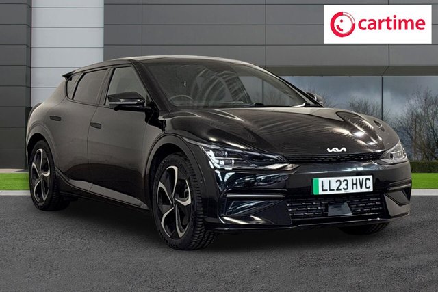 View our Kia Ev6 77.4kWh GT-Line S Hatchback 5dr Electric Auto (225 bhp) Panoramic Sunroof, Reverse Camera, Front / Rear Parking Sensors, Android Auto / Apple CarPlay, Heated Steering Wheel