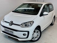 USED 2018 68 VOLKSWAGEN UP! 1.0 BlueMotion Tech High up! Hatchback 5dr Petrol Manual Euro 6 (s/s) (75 ps) RESERVE ONLINE * NATIONWIDE DELIVERY