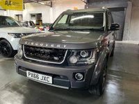 USED 2016 66 LAND ROVER DISCOVERY 4 3.0 SD V6 Landmark SUV 5dr Diesel Auto 4WD Euro 6 (s/s) (256 bhp) 10 SERVICS INCLUDING CAMBELT SERVICe - WAITOMO GREY WITH EBONY LEATHER INTERIOR - TOW BAR & 13 PIN ELECTRICS - PRIVACY GLASS - 20" DIAMOND CUT ALLOY WHEELS - REVERSE CAMERA - HEATED FRONT AND REAR SEATS - REVERSE CAMERA
