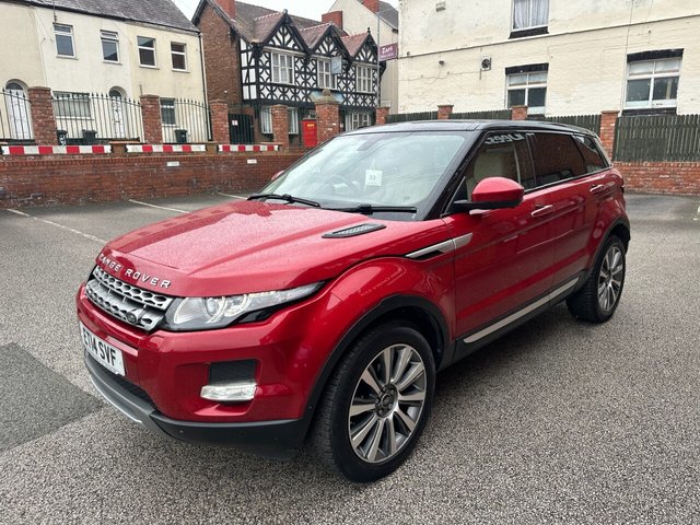 View our LAND ROVER RANGE ROVER EVOQUE