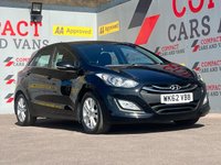 USED 2012 62 HYUNDAI I30 1.4 Style Hatchback 5dr Petrol Manual Euro 5 (100 ps) LOW MILEAGE !!!!