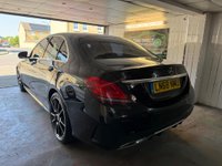 USED 2018 68 MERCEDES-BENZ C CLASS 2.0 C220d AMG Line G-Tronic+ Euro 6 (s/s) 4dr SERVICE INCLUDED
