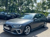 USED 2019 69 AUDI A4 AVANT 2.0 TFSI 40 S line Estate 5dr Petrol S Tronic Euro 6 (s/s) (190 ps) 