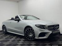 USED 2021 21 MERCEDES-BENZ E CLASS 2.0 E220d AMG Line Cabriolet 2dr Diesel G-Tronic+ 4MATIC Euro 6 (s/s) (194 ps) 1 Former / Sat Nav / DAB Radio / Apple Play / Ambient Lighting