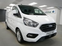 USED 2023 23 FORD TRANSIT CUSTOM 300 2.0 ECOBLUE 130 BHP L2 LONG LIMITED EDITION AIR CON | CARPLAY | 3 SEATS | L2 LONG