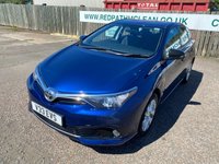 USED 2016 V TOYOTA AURIS 1.2 VVT-i Icon Hatchback 5dr Petrol Manual Euro 6 (s/s) (116 ps) PX WELCOME FINANCE MAY BE AVAILABLE
