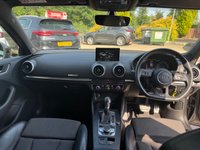 USED 2018 68 AUDI A3 1.0 TFSI 30 Black Edition Sportback 5dr Petrol S Tronic Euro 6 (s/s) (116 ps) 6 MONTHS DEALER WARRANTY AND AA