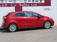 USED 2013 13 KIA RIO 1.4 2 Hatchback 5dr Petrol Manual Euro 5 (107 bhp) 