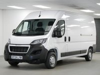 USED 2024 24 PEUGEOT BOXER 335 2.2 BLUEHDI 140 BHP L3 LONG PROFESSIONAL PREMIUM PLUS 1 OWNER | SAT NAV | L3 LONG | HIGH SPEC
