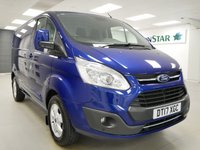 USED 2017 17 FORD TRANSIT CUSTOM 270 2.0 TDCI 130 BHP SWB LIMITED EDITION ( NO VAT ) 1 OWNER | LOW MILES | 5 X SERVICES | NO VAT !