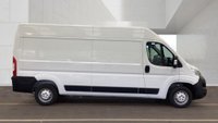 USED 2023 73 CITROEN RELAY L3 H2 Enterprise Edition Blue Hdi 130 PS LWB HIgh Roof With Air Conditioning, Larger Screen Media for Sat nav , Electric Pack, Parking Sensors, Bulkhead and ply lining in great condition . Sold with a 3 Year Warranty - Buy with confidence as you would do with a new van .This is a truly remarkable opportunity to acquire a virtually unused 73-plate Citroen Relay, presented in exceptional condition with an incredible 312 miles on the odometer. This is effectively a brand-new van at a fraction of the list price, offering the ultimate peace of mind for any business or individual requiring a dependable and spacious commercial vehicle. It is a one-owner example that has barely been run in and is ready to go straight to work.  Power comes from the latest generation 2.2-litre BlueHDi diesel engine, producing 140 PS and delivering strong, flexible performance that makes light work of fully laden urban driving and motorway cruising alike. This proven and efficient Euro 6 compliant unit is paired with a precise and responsive 6-speed manual gearbox, providing a smooth and controlled driving experience. The L2 wheelbase combined with a high roof configuration offers a cavernous load area with immense cubic capacity, making this Relay perfectly suited for couriers, removals, tradespeople, and a wide variety of commercial operations. With a gross vehicle weight of 3500 kg, it is fully compliant for heavy-duty use.  This van is finished in a smart, durable commercial colour and presents in showroom condition, reflecting its minimal use and careful ownership. The specification is exceptionally high, featuring manual air conditioning to ensure a comfortable cab environment in all weathers. A factory-fitted satellite navigation system with a 7-inch colour touchscreen provides effortless route planning, while the DAB radio and Bluetooth connectivity keep you connected and entertained on the move. Parking is made simple and stress-free thanks to the fitment of rear parking sensors, a feature that adds enormous confidence when manoeuvring in tight urban spaces. The load area is professionally finished with full ply lining and a robust steel bulkhead, meaning this van was specified from day one for demanding commercial use and is ready to be put to work immediately.  The service history is impeccable, with the first service recorded in the book, confirming the van's low mileage and excellent maintenance. It comes complete with both original keys and all accompanying documentation. This is a genuine one-owner vehicle that has been meticulously stored and maintained.  Prior to handover, this exceptional Citroen Relay will undergo our comprehensive preparation process to ensure it is presented to the highest possible standard and is mechanically perfect. This ultra-low-mileage 73-plate example is a rare find and represents outstanding value for a nearly new, high-specification van. Demand for such vehicles is exceptionally high, and an early viewing is strongly recommended to avoid disappointment. Contact us today to secure this incredible van. 