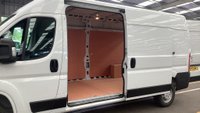 USED 2023 73 CITROEN RELAY L3 H2 Enterprise Edition Blue Hdi 130 PS LWB HIgh Roof With Air Conditioning, Larger Screen Media for Sat nav , Electric Pack, Parking Sensors, Bulkhead and ply lining in great condition . Sold with a 3 Year Warranty - Buy with confidence as you would do with a new van .This is a truly remarkable opportunity to acquire a virtually unused 73-plate Citroen Relay, presented in exceptional condition with an incredible 312 miles on the odometer. This is effectively a brand-new van at a fraction of the list price, offering the ultimate peace of mind for any business or individual requiring a dependable and spacious commercial vehicle. It is a one-owner example that has barely been run in and is ready to go straight to work.  Power comes from the latest generation 2.2-litre BlueHDi diesel engine, producing 140 PS and delivering strong, flexible performance that makes light work of fully laden urban driving and motorway cruising alike. This proven and efficient Euro 6 compliant unit is paired with a precise and responsive 6-speed manual gearbox, providing a smooth and controlled driving experience. The L2 wheelbase combined with a high roof configuration offers a cavernous load area with immense cubic capacity, making this Relay perfectly suited for couriers, removals, tradespeople, and a wide variety of commercial operations. With a gross vehicle weight of 3500 kg, it is fully compliant for heavy-duty use.  This van is finished in a smart, durable commercial colour and presents in showroom condition, reflecting its minimal use and careful ownership. The specification is exceptionally high, featuring manual air conditioning to ensure a comfortable cab environment in all weathers. A factory-fitted satellite navigation system with a 7-inch colour touchscreen provides effortless route planning, while the DAB radio and Bluetooth connectivity keep you connected and entertained on the move. Parking is made simple and stress-free thanks to the fitment of rear parking sensors, a feature that adds enormous confidence when manoeuvring in tight urban spaces. The load area is professionally finished with full ply lining and a robust steel bulkhead, meaning this van was specified from day one for demanding commercial use and is ready to be put to work immediately.  The service history is impeccable, with the first service recorded in the book, confirming the van's low mileage and excellent maintenance. It comes complete with both original keys and all accompanying documentation. This is a genuine one-owner vehicle that has been meticulously stored and maintained.  Prior to handover, this exceptional Citroen Relay will undergo our comprehensive preparation process to ensure it is presented to the highest possible standard and is mechanically perfect. This ultra-low-mileage 73-plate example is a rare find and represents outstanding value for a nearly new, high-specification van. Demand for such vehicles is exceptionally high, and an early viewing is strongly recommended to avoid disappointment. Contact us today to secure this incredible van. 