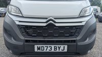 USED 2023 73 CITROEN RELAY L3 H2 Enterprise Edition Blue Hdi 130 PS LWB HIgh Roof With Air Conditioning, Larger Screen Media for Sat nav , Electric Pack, Parking Sensors, Bulkhead and ply lining in great condition . Sold with a 3 Year Warranty - Buy with confidence as you would do with a new van .This is a truly remarkable opportunity to acquire a virtually unused 73-plate Citroen Relay, presented in exceptional condition with an incredible 312 miles on the odometer. This is effectively a brand-new van at a fraction of the list price, offering the ultimate peace of mind for any business or individual requiring a dependable and spacious commercial vehicle. It is a one-owner example that has barely been run in and is ready to go straight to work.  Power comes from the latest generation 2.2-litre BlueHDi diesel engine, producing 140 PS and delivering strong, flexible performance that makes light work of fully laden urban driving and motorway cruising alike. This proven and efficient Euro 6 compliant unit is paired with a precise and responsive 6-speed manual gearbox, providing a smooth and controlled driving experience. The L2 wheelbase combined with a high roof configuration offers a cavernous load area with immense cubic capacity, making this Relay perfectly suited for couriers, removals, tradespeople, and a wide variety of commercial operations. With a gross vehicle weight of 3500 kg, it is fully compliant for heavy-duty use.  This van is finished in a smart, durable commercial colour and presents in showroom condition, reflecting its minimal use and careful ownership. The specification is exceptionally high, featuring manual air conditioning to ensure a comfortable cab environment in all weathers. A factory-fitted satellite navigation system with a 7-inch colour touchscreen provides effortless route planning, while the DAB radio and Bluetooth connectivity keep you connected and entertained on the move. Parking is made simple and stress-free thanks to the fitment of rear parking sensors, a feature that adds enormous confidence when manoeuvring in tight urban spaces. The load area is professionally finished with full ply lining and a robust steel bulkhead, meaning this van was specified from day one for demanding commercial use and is ready to be put to work immediately.  The service history is impeccable, with the first service recorded in the book, confirming the van's low mileage and excellent maintenance. It comes complete with both original keys and all accompanying documentation. This is a genuine one-owner vehicle that has been meticulously stored and maintained.  Prior to handover, this exceptional Citroen Relay will undergo our comprehensive preparation process to ensure it is presented to the highest possible standard and is mechanically perfect. This ultra-low-mileage 73-plate example is a rare find and represents outstanding value for a nearly new, high-specification van. Demand for such vehicles is exceptionally high, and an early viewing is strongly recommended to avoid disappointment. Contact us today to secure this incredible van. 