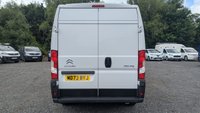 USED 2023 73 CITROEN RELAY L3 H2 Enterprise Edition Blue Hdi 130 PS LWB HIgh Roof With Air Conditioning, Larger Screen Media for Sat nav , Electric Pack, Parking Sensors, Bulkhead and ply lining in great condition . Sold with a 3 Year Warranty - Buy with confidence as you would do with a new van .This is a truly remarkable opportunity to acquire a virtually unused 73-plate Citroen Relay, presented in exceptional condition with an incredible 312 miles on the odometer. This is effectively a brand-new van at a fraction of the list price, offering the ultimate peace of mind for any business or individual requiring a dependable and spacious commercial vehicle. It is a one-owner example that has barely been run in and is ready to go straight to work.  Power comes from the latest generation 2.2-litre BlueHDi diesel engine, producing 140 PS and delivering strong, flexible performance that makes light work of fully laden urban driving and motorway cruising alike. This proven and efficient Euro 6 compliant unit is paired with a precise and responsive 6-speed manual gearbox, providing a smooth and controlled driving experience. The L2 wheelbase combined with a high roof configuration offers a cavernous load area with immense cubic capacity, making this Relay perfectly suited for couriers, removals, tradespeople, and a wide variety of commercial operations. With a gross vehicle weight of 3500 kg, it is fully compliant for heavy-duty use.  This van is finished in a smart, durable commercial colour and presents in showroom condition, reflecting its minimal use and careful ownership. The specification is exceptionally high, featuring manual air conditioning to ensure a comfortable cab environment in all weathers. A factory-fitted satellite navigation system with a 7-inch colour touchscreen provides effortless route planning, while the DAB radio and Bluetooth connectivity keep you connected and entertained on the move. Parking is made simple and stress-free thanks to the fitment of rear parking sensors, a feature that adds enormous confidence when manoeuvring in tight urban spaces. The load area is professionally finished with full ply lining and a robust steel bulkhead, meaning this van was specified from day one for demanding commercial use and is ready to be put to work immediately.  The service history is impeccable, with the first service recorded in the book, confirming the van's low mileage and excellent maintenance. It comes complete with both original keys and all accompanying documentation. This is a genuine one-owner vehicle that has been meticulously stored and maintained.  Prior to handover, this exceptional Citroen Relay will undergo our comprehensive preparation process to ensure it is presented to the highest possible standard and is mechanically perfect. This ultra-low-mileage 73-plate example is a rare find and represents outstanding value for a nearly new, high-specification van. Demand for such vehicles is exceptionally high, and an early viewing is strongly recommended to avoid disappointment. Contact us today to secure this incredible van. 