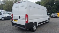 USED 2023 73 CITROEN RELAY L3 H2 Enterprise Edition Blue Hdi 130 PS LWB HIgh Roof With Air Conditioning, Larger Screen Media for Sat nav , Electric Pack, Parking Sensors, Bulkhead and ply lining in great condition . Sold with a 3 Year Warranty - Buy with confidence as you would do with a new van .This is a truly remarkable opportunity to acquire a virtually unused 73-plate Citroen Relay, presented in exceptional condition with an incredible 312 miles on the odometer. This is effectively a brand-new van at a fraction of the list price, offering the ultimate peace of mind for any business or individual requiring a dependable and spacious commercial vehicle. It is a one-owner example that has barely been run in and is ready to go straight to work.  Power comes from the latest generation 2.2-litre BlueHDi diesel engine, producing 140 PS and delivering strong, flexible performance that makes light work of fully laden urban driving and motorway cruising alike. This proven and efficient Euro 6 compliant unit is paired with a precise and responsive 6-speed manual gearbox, providing a smooth and controlled driving experience. The L2 wheelbase combined with a high roof configuration offers a cavernous load area with immense cubic capacity, making this Relay perfectly suited for couriers, removals, tradespeople, and a wide variety of commercial operations. With a gross vehicle weight of 3500 kg, it is fully compliant for heavy-duty use.  This van is finished in a smart, durable commercial colour and presents in showroom condition, reflecting its minimal use and careful ownership. The specification is exceptionally high, featuring manual air conditioning to ensure a comfortable cab environment in all weathers. A factory-fitted satellite navigation system with a 7-inch colour touchscreen provides effortless route planning, while the DAB radio and Bluetooth connectivity keep you connected and entertained on the move. Parking is made simple and stress-free thanks to the fitment of rear parking sensors, a feature that adds enormous confidence when manoeuvring in tight urban spaces. The load area is professionally finished with full ply lining and a robust steel bulkhead, meaning this van was specified from day one for demanding commercial use and is ready to be put to work immediately.  The service history is impeccable, with the first service recorded in the book, confirming the van's low mileage and excellent maintenance. It comes complete with both original keys and all accompanying documentation. This is a genuine one-owner vehicle that has been meticulously stored and maintained.  Prior to handover, this exceptional Citroen Relay will undergo our comprehensive preparation process to ensure it is presented to the highest possible standard and is mechanically perfect. This ultra-low-mileage 73-plate example is a rare find and represents outstanding value for a nearly new, high-specification van. Demand for such vehicles is exceptionally high, and an early viewing is strongly recommended to avoid disappointment. Contact us today to secure this incredible van. 