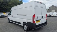 USED 2023 73 CITROEN RELAY L3 H2 Enterprise Edition Blue Hdi 130 PS LWB HIgh Roof With Air Conditioning, Larger Screen Media for Sat nav , Electric Pack, Parking Sensors, Bulkhead and ply lining in great condition . Sold with a 3 Year Warranty - Buy with confidence as you would do with a new van .This is a truly remarkable opportunity to acquire a virtually unused 73-plate Citroen Relay, presented in exceptional condition with an incredible 312 miles on the odometer. This is effectively a brand-new van at a fraction of the list price, offering the ultimate peace of mind for any business or individual requiring a dependable and spacious commercial vehicle. It is a one-owner example that has barely been run in and is ready to go straight to work.  Power comes from the latest generation 2.2-litre BlueHDi diesel engine, producing 140 PS and delivering strong, flexible performance that makes light work of fully laden urban driving and motorway cruising alike. This proven and efficient Euro 6 compliant unit is paired with a precise and responsive 6-speed manual gearbox, providing a smooth and controlled driving experience. The L2 wheelbase combined with a high roof configuration offers a cavernous load area with immense cubic capacity, making this Relay perfectly suited for couriers, removals, tradespeople, and a wide variety of commercial operations. With a gross vehicle weight of 3500 kg, it is fully compliant for heavy-duty use.  This van is finished in a smart, durable commercial colour and presents in showroom condition, reflecting its minimal use and careful ownership. The specification is exceptionally high, featuring manual air conditioning to ensure a comfortable cab environment in all weathers. A factory-fitted satellite navigation system with a 7-inch colour touchscreen provides effortless route planning, while the DAB radio and Bluetooth connectivity keep you connected and entertained on the move. Parking is made simple and stress-free thanks to the fitment of rear parking sensors, a feature that adds enormous confidence when manoeuvring in tight urban spaces. The load area is professionally finished with full ply lining and a robust steel bulkhead, meaning this van was specified from day one for demanding commercial use and is ready to be put to work immediately.  The service history is impeccable, with the first service recorded in the book, confirming the van's low mileage and excellent maintenance. It comes complete with both original keys and all accompanying documentation. This is a genuine one-owner vehicle that has been meticulously stored and maintained.  Prior to handover, this exceptional Citroen Relay will undergo our comprehensive preparation process to ensure it is presented to the highest possible standard and is mechanically perfect. This ultra-low-mileage 73-plate example is a rare find and represents outstanding value for a nearly new, high-specification van. Demand for such vehicles is exceptionally high, and an early viewing is strongly recommended to avoid disappointment. Contact us today to secure this incredible van. 