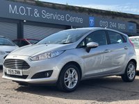 USED 2015 15 FORD FIESTA 1.0T EcoBoost Zetec Hatchback 5dr Petrol Manual Euro 6 (s/s) (100 ps) LOW MILES + 1 OWNER + &pound;20 TAX + LOW INSURANCE + FSH + AC