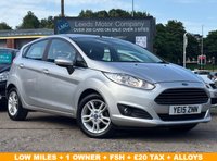 USED 2015 15 FORD FIESTA 1.0T EcoBoost Zetec Hatchback 5dr Petrol Manual Euro 6 (s/s) (100 ps) LOW MILES + 1 OWNER + &pound;20 TAX + LOW INSURANCE + FSH + AC