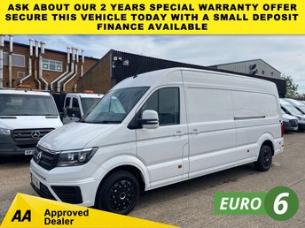 2021 VOLKSWAGEN CRAFTER 2.0 TDI CR35 LWB TRENDLINE H/ROOF 140BHP. LOW 55K MLS. AIRCON. SENSORS. FINANCE. PX. &pound;21790.00