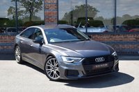 USED 2021 71 AUDI A6 SALOON 2.0 TFSI 40 Black Edition Saloon 4dr Petrol S Tronic Euro 6 (s/s) (204 ps) BLACK EDITION / CARPLAY / FSH