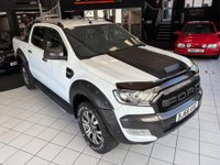 USED 2018 68 FORD RANGER 3.2 TDCi Wildtrak Pickup Double Cab 4dr Diesel Auto 4WD Euro 5 (200 ps) FULL BODYKIT + HEATED SEATS