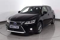 USED 2015 64 LEXUS CT 1.8 200h Premier Hatchback 5dr Petrol Hybrid CVT Euro 6 (s/s) (136 ps) &pound;20 ROAD TAX I 12 DOCUMENTED SERVICES