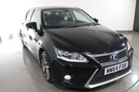USED 2015 64 LEXUS CT 1.8 200h Premier Hatchback 5dr Petrol Hybrid CVT Euro 6 (s/s) (136 ps) &pound;20 ROAD TAX I 12 DOCUMENTED SERVICES