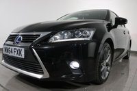 USED 2015 64 LEXUS CT 1.8 200h Premier Hatchback 5dr Petrol Hybrid CVT Euro 6 (s/s) (136 ps) &pound;20 ROAD TAX I 12 DOCUMENTED SERVICES