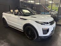USED 2016 66 LAND ROVER RANGE ROVER EVOQUE 2.0 TD4 HSE Dynamic Lux Convertible 2dr Diesel Auto 4WD Euro 6 (s/s) (180 ps) HSE Dynamic Lux - 2 Tone Leather