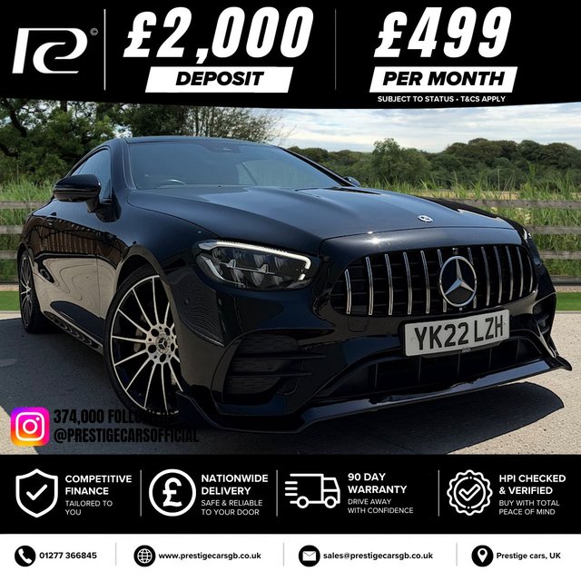 View our MERCEDES-BENZ E CLASS