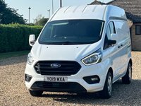 USED 2019 19 FORD TRANSIT CUSTOM 2.0 300 EcoBlue Trend Panel Van 5dr Diesel Manual L1 H2 Euro 6 (s/s) (130 ps) 113222 miles f,s,h