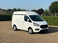 USED 2019 19 FORD TRANSIT CUSTOM 2.0 300 EcoBlue Trend Panel Van 5dr Diesel Manual L1 H2 Euro 6 (s/s) (130 ps) 113222 miles f,s,h