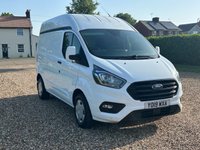 USED 2019 19 FORD TRANSIT CUSTOM 2.0 300 EcoBlue Trend Panel Van 5dr Diesel Manual L1 H2 Euro 6 (s/s) (130 ps) 113222 miles f,s,h