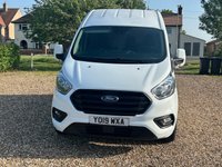 USED 2019 19 FORD TRANSIT CUSTOM 2.0 300 EcoBlue Trend Panel Van 5dr Diesel Manual L1 H2 Euro 6 (s/s) (130 ps) 113222 miles f,s,h