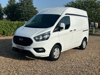 USED 2019 19 FORD TRANSIT CUSTOM 2.0 300 EcoBlue Trend Panel Van 5dr Diesel Manual L1 H2 Euro 6 (s/s) (130 ps) 113222 miles f,s,h