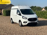 USED 2019 19 FORD TRANSIT CUSTOM 2.0 300 EcoBlue Trend Panel Van 5dr Diesel Manual L1 H2 Euro 6 (s/s) (130 ps) 113222 miles f,s,h